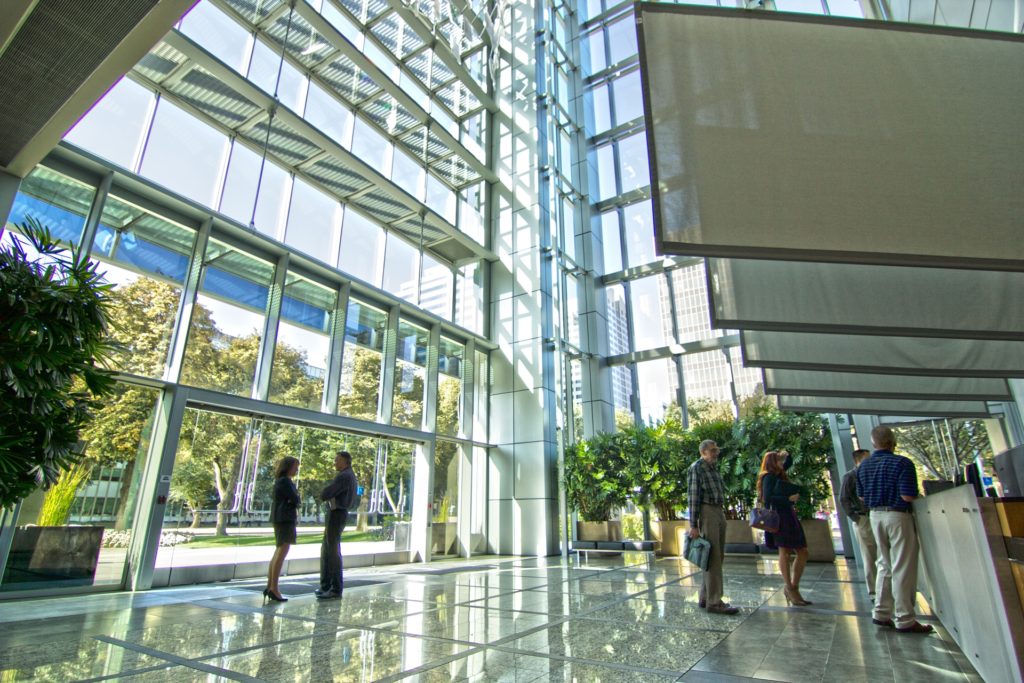 Lobby at Office for Lease